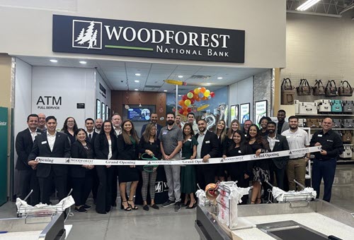 Woodforest National Bank recently celebrated the opening of its sixth H-E-B retail branch, located in The Woodlands, TX, at 3601 FM 1488 and Kuykendahl Rd. Woodforest now has nearly 770 branches positioned throughout 17 states in the U.S.